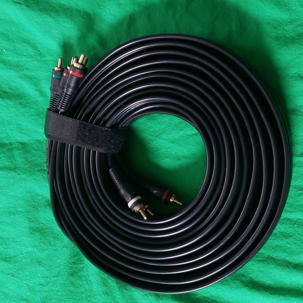 25 ft Component HD Cable Black Like New